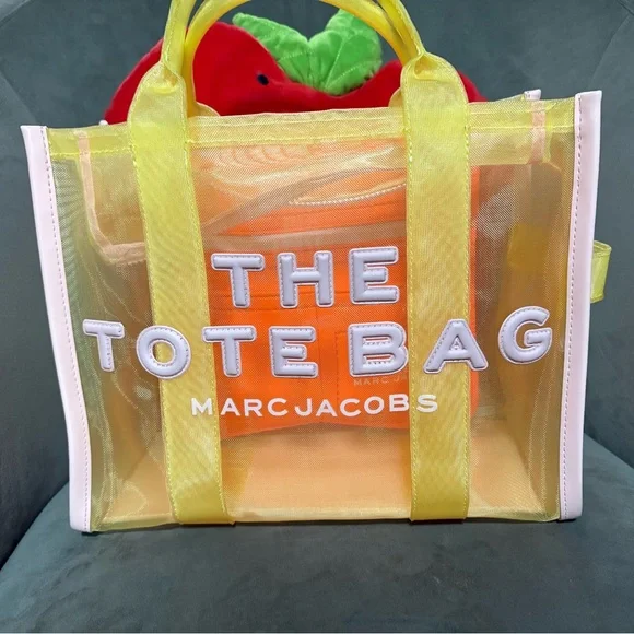 Marc Jacobs Yellow and Orange Tote Bag - Picture 12 of 12